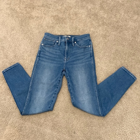 Madewell Denim - Madewell 10” high rise skinny crop jeans